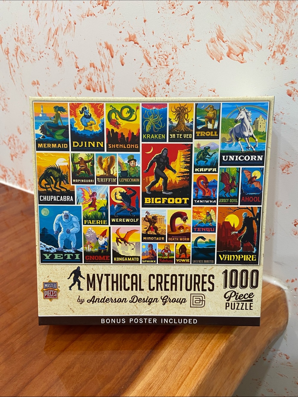 Master Pieces Mythical Creatures - 1000 Piece Puzzle